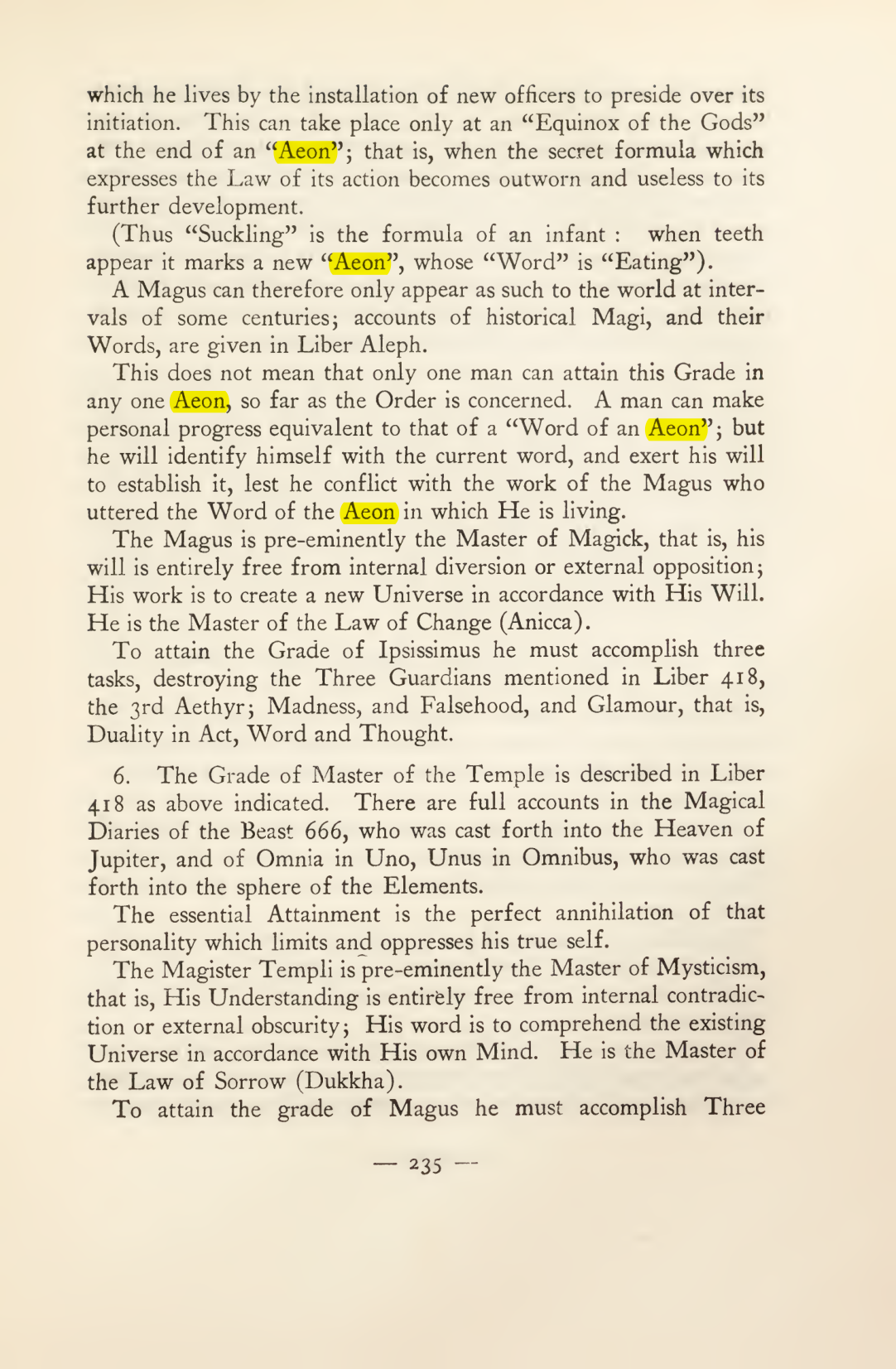 Original scan of Magick in Theory and Practice (Section 3), PDF page 31
