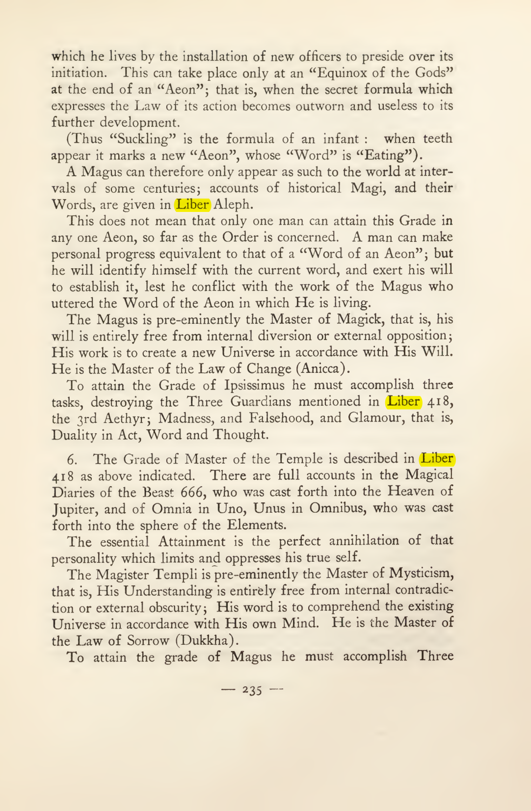 Original scan of Magick in Theory and Practice (Section 3), PDF page 31