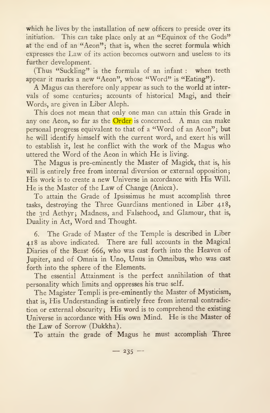 Original scan of Magick in Theory and Practice (Section 3), PDF page 31