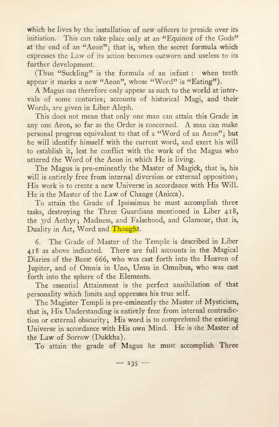 Original scan of Magick in Theory and Practice (Section 3), PDF page 31
