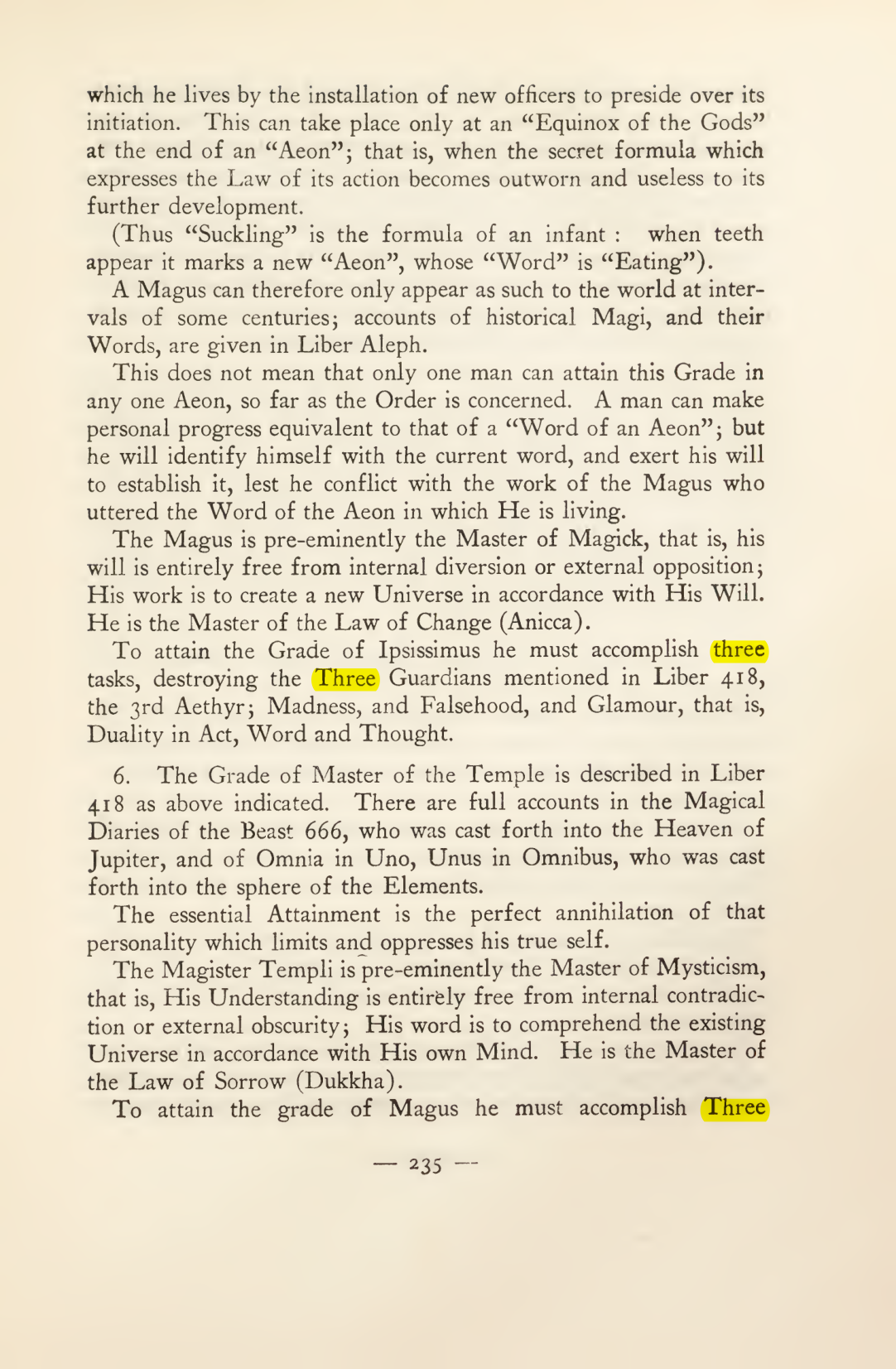 Original scan of Magick in Theory and Practice (Section 3), PDF page 31