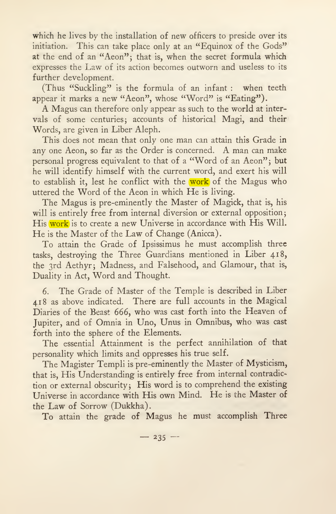 Original scan of Magick in Theory and Practice (Section 3), PDF page 31