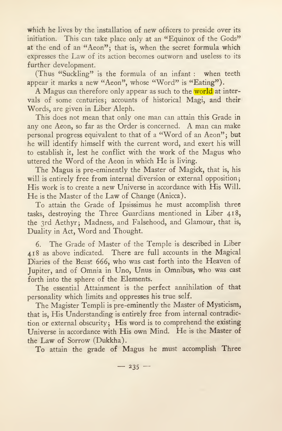 Original scan of Magick in Theory and Practice (Section 3), PDF page 31