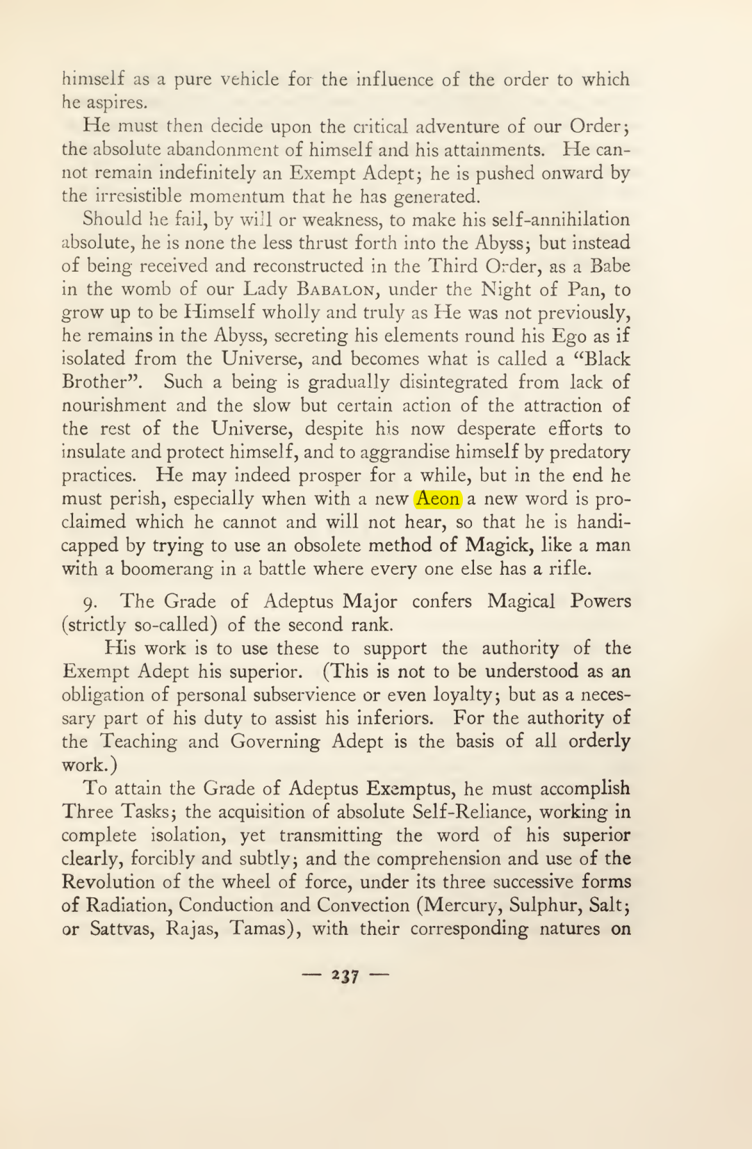 Original scan of Magick in Theory and Practice (Section 3), PDF page 33