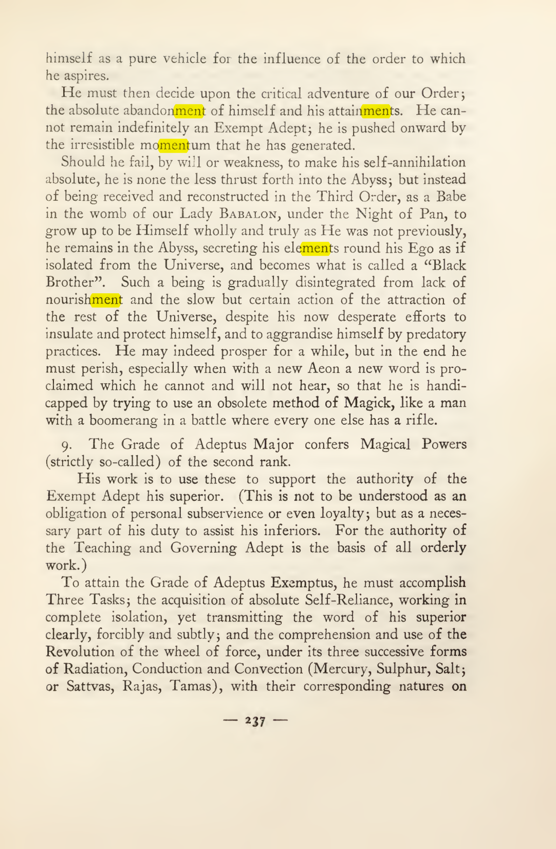 Original scan of Magick in Theory and Practice (Section 3), PDF page 33