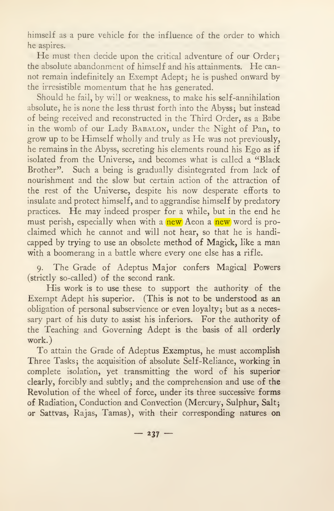 Original scan of Magick in Theory and Practice (Section 3), PDF page 33