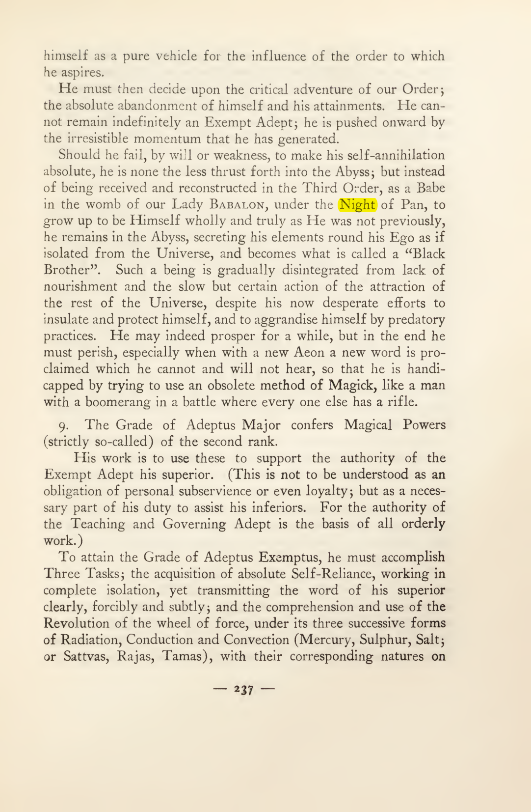 Original scan of Magick in Theory and Practice (Section 3), PDF page 33