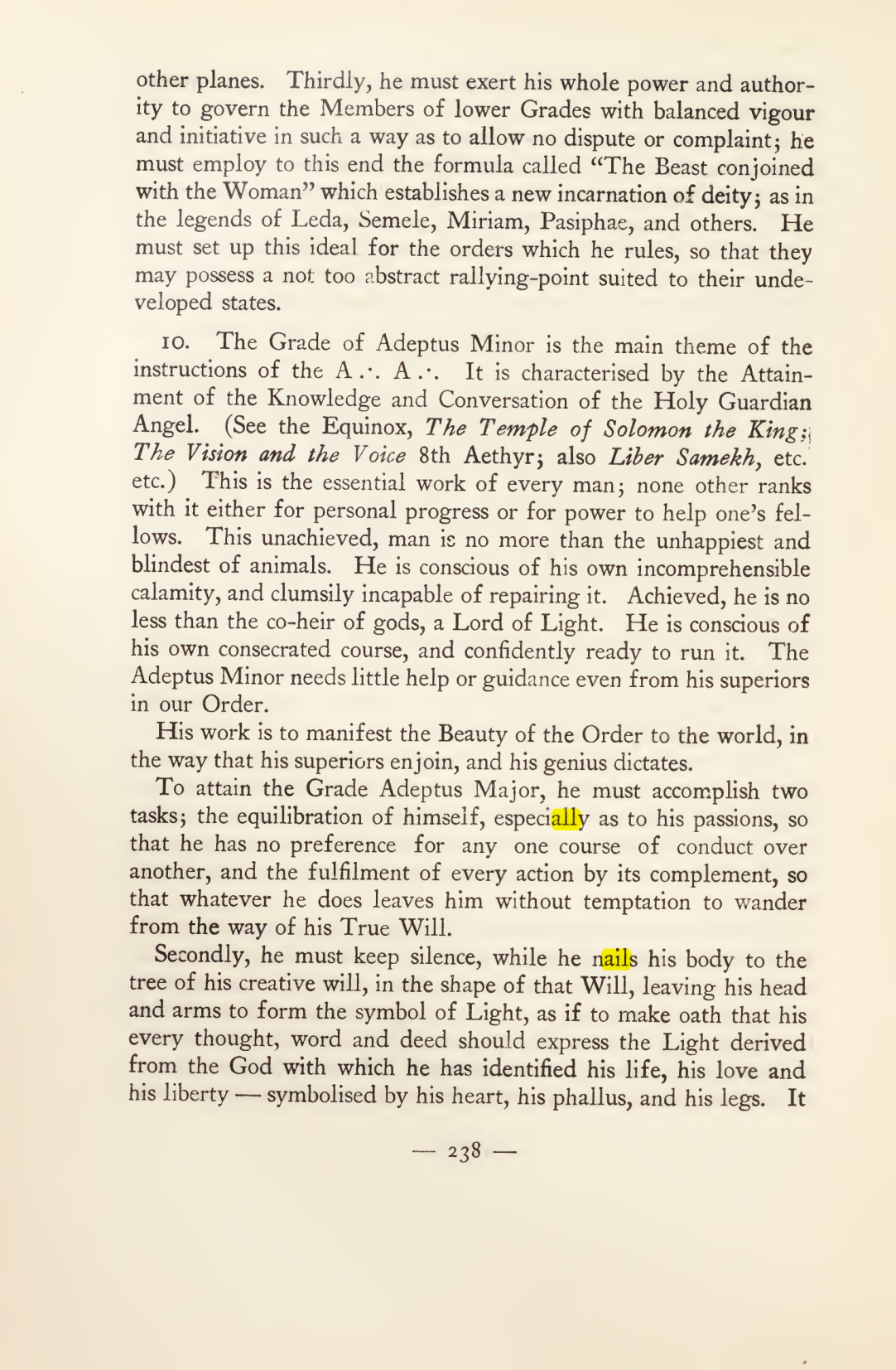 Original scan of Magick in Theory and Practice (Section 3), PDF page 34