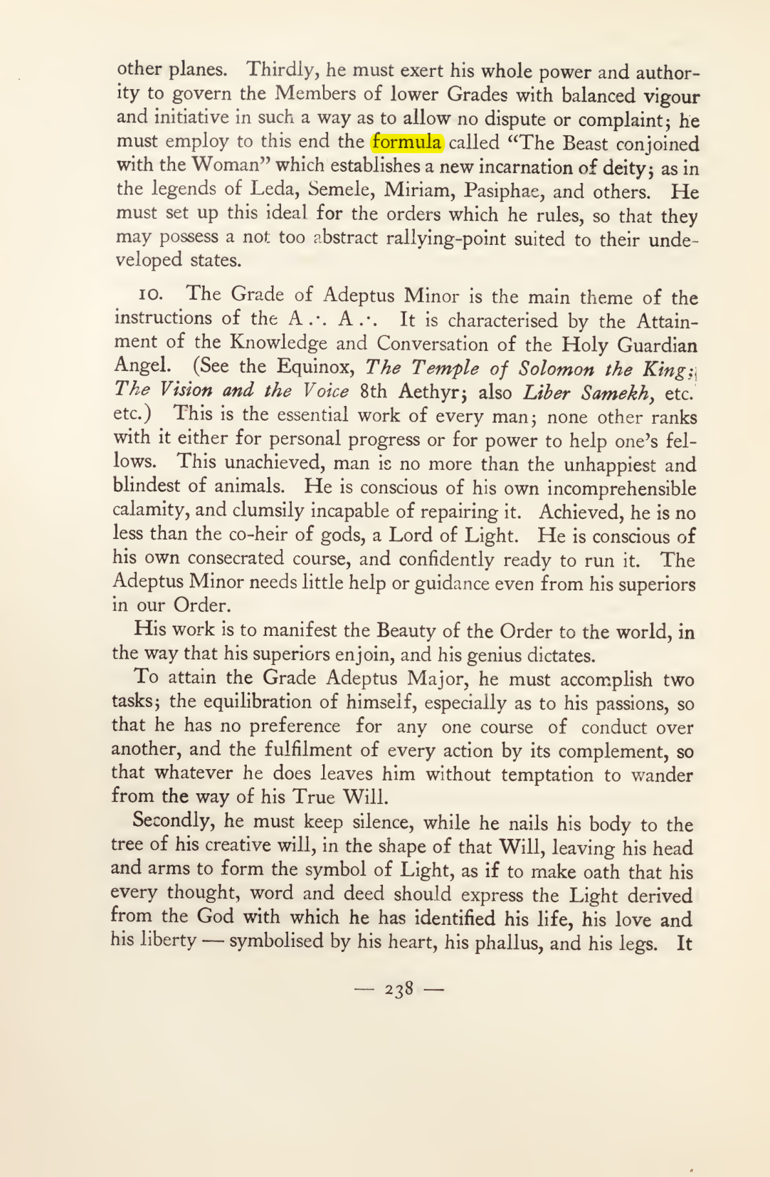 Original scan of Magick in Theory and Practice (Section 3), PDF page 34