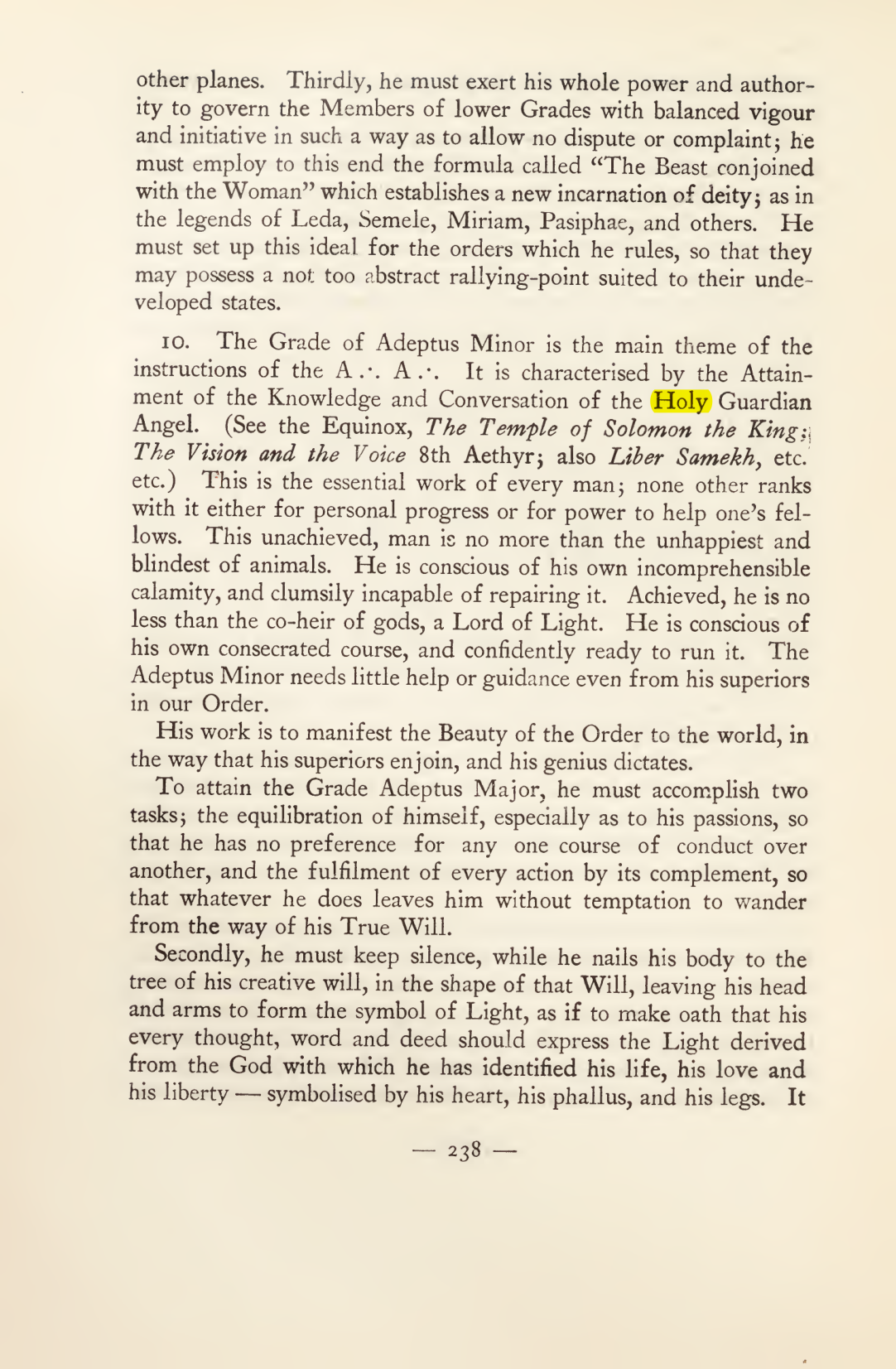 Original scan of Magick in Theory and Practice (Section 3), PDF page 34