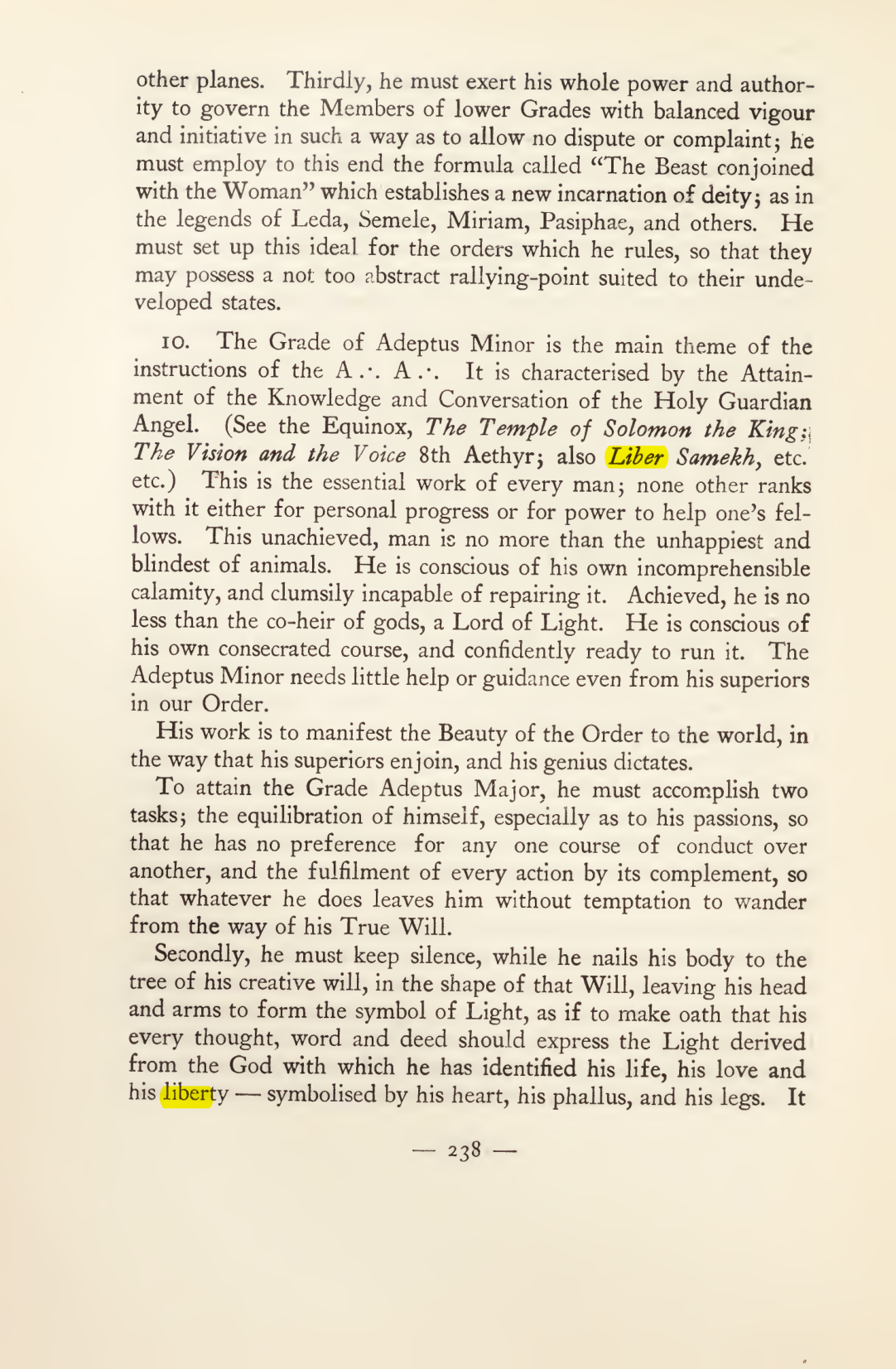 Original scan of Magick in Theory and Practice (Section 3), PDF page 34