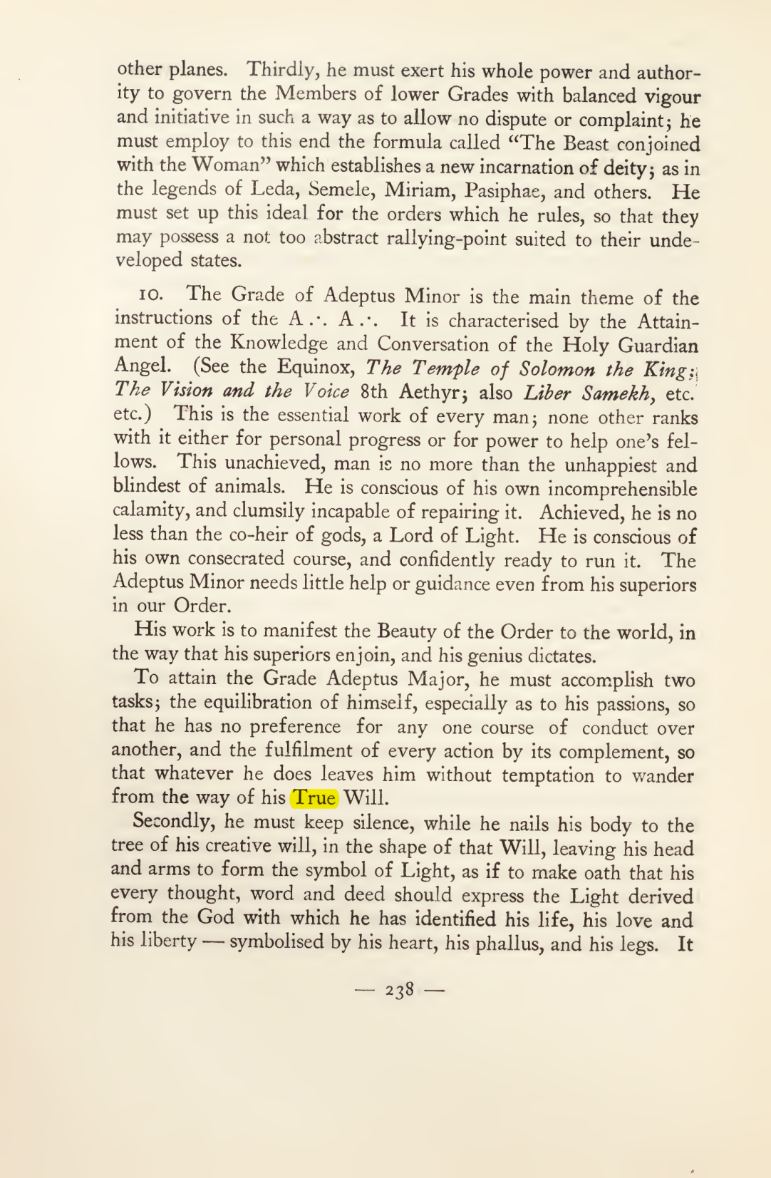 Original scan of Magick in Theory and Practice (Section 3), PDF page 34