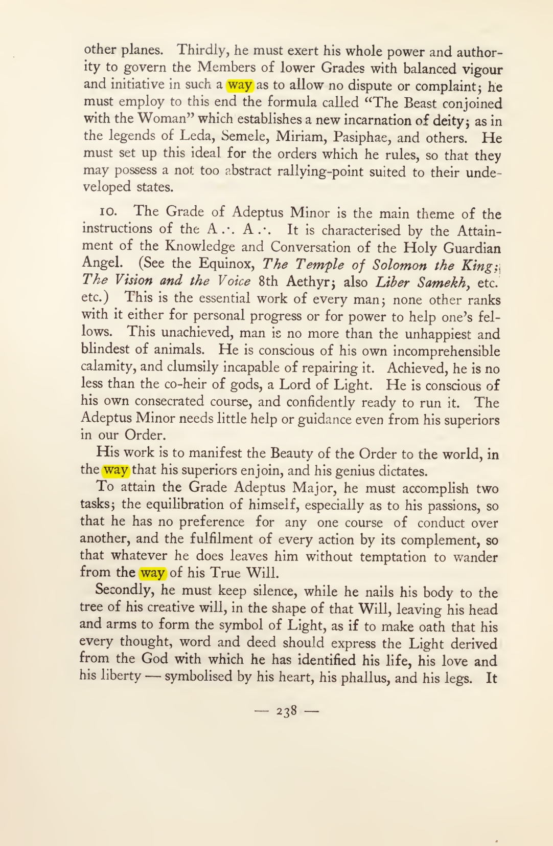 Original scan of Magick in Theory and Practice (Section 3), PDF page 34
