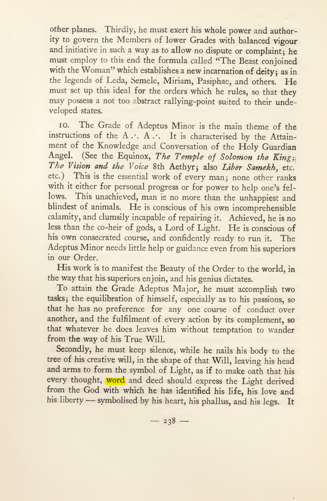 Original scan of Magick in Theory and Practice (Section 3), PDF page 34