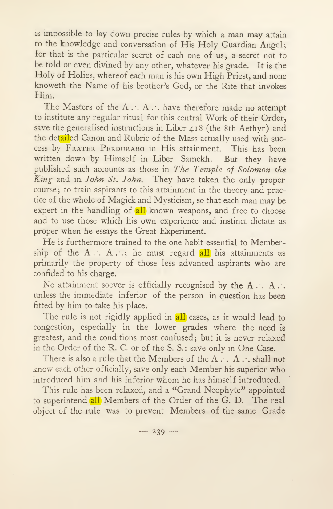 Original scan of Magick in Theory and Practice (Section 3), PDF page 35