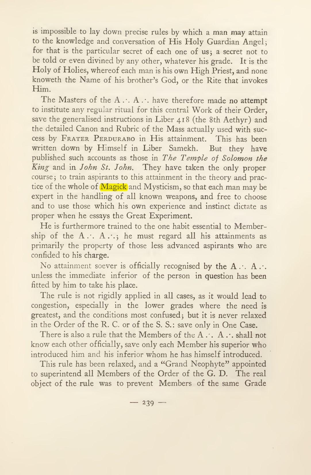 Original scan of Magick in Theory and Practice (Section 3), PDF page 35
