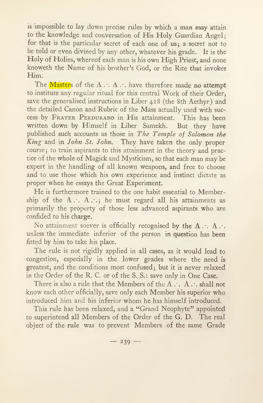 Original scan of Magick in Theory and Practice (Section 3), PDF page 35