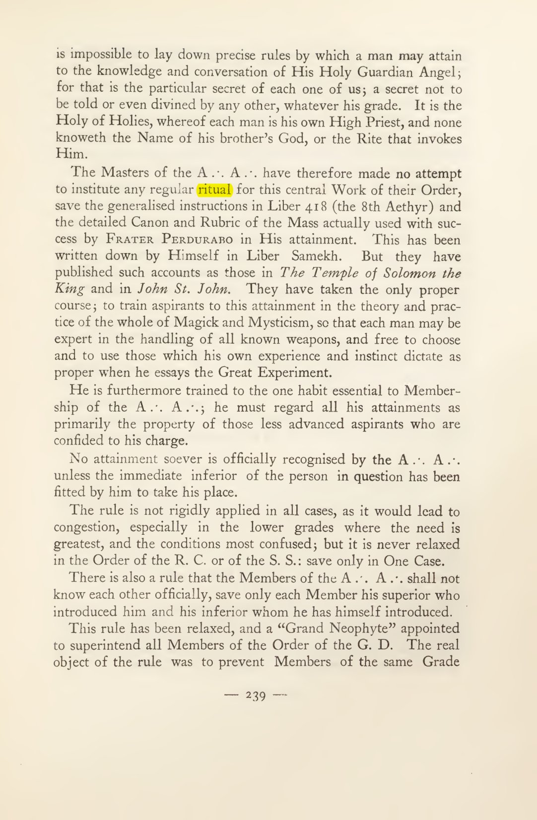 Original scan of Magick in Theory and Practice (Section 3), PDF page 35