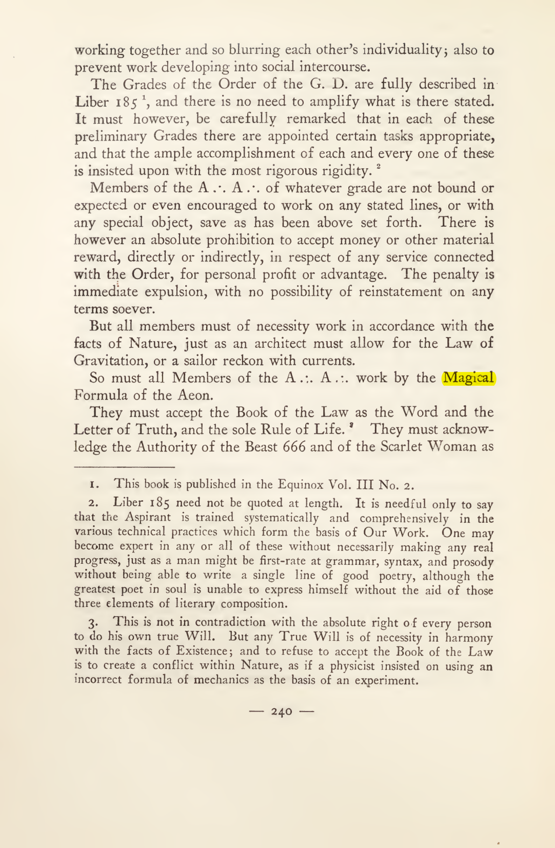Original scan of Magick in Theory and Practice (Section 3), PDF page 36