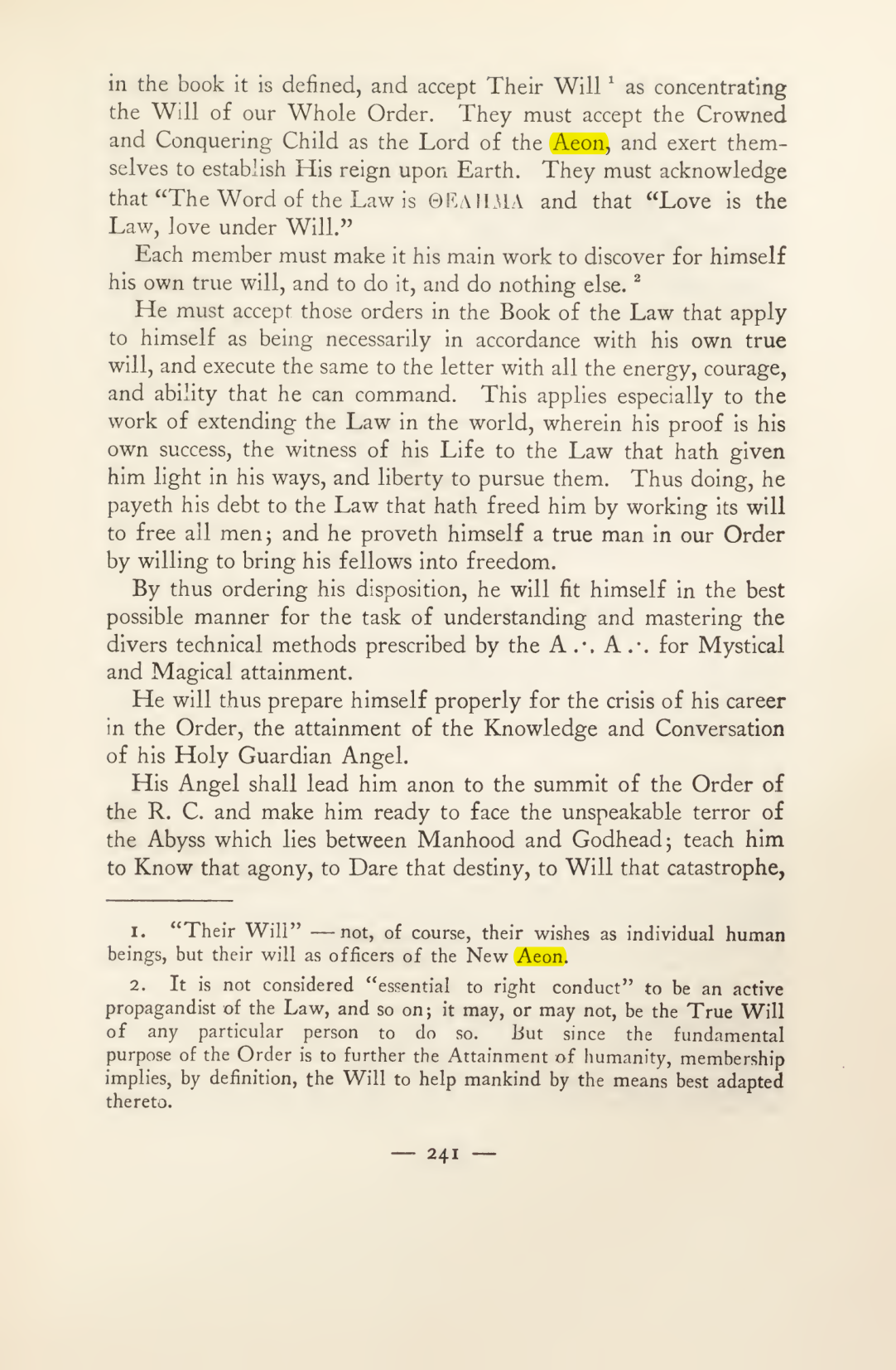 Original scan of Magick in Theory and Practice (Section 3), PDF page 37