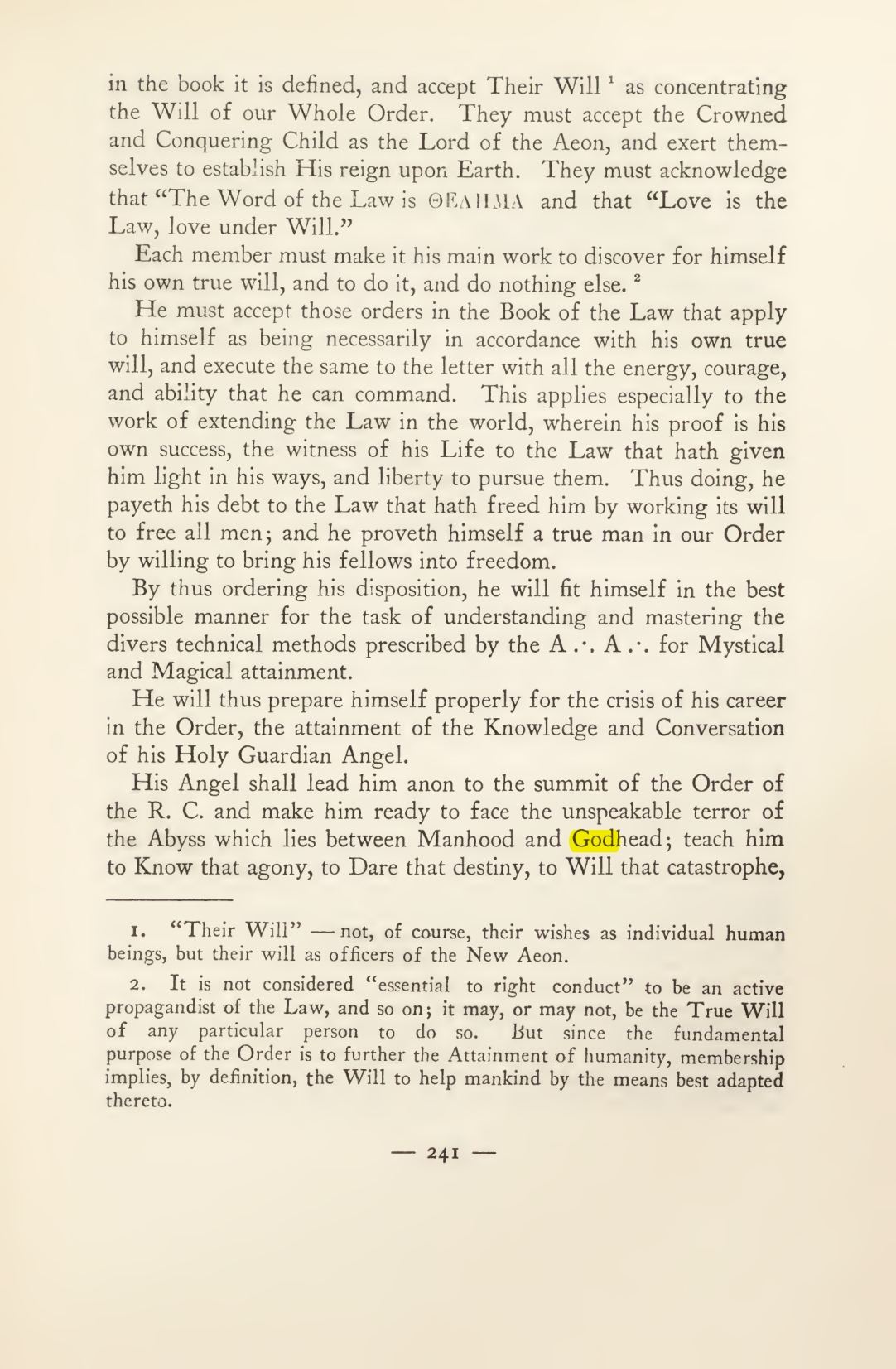 Original scan of Magick in Theory and Practice (Section 3), PDF page 37