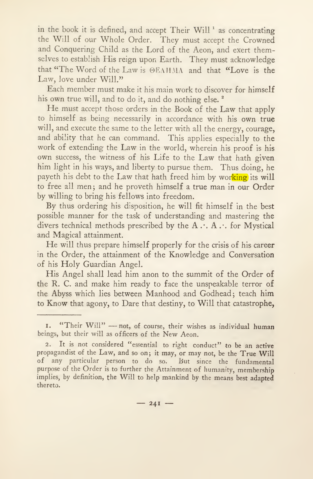 Original scan of Magick in Theory and Practice (Section 3), PDF page 37