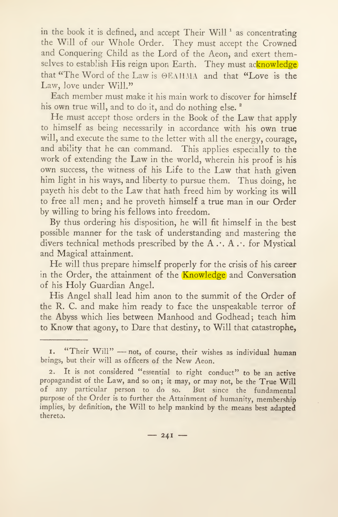 Original scan of Magick in Theory and Practice (Section 3), PDF page 37