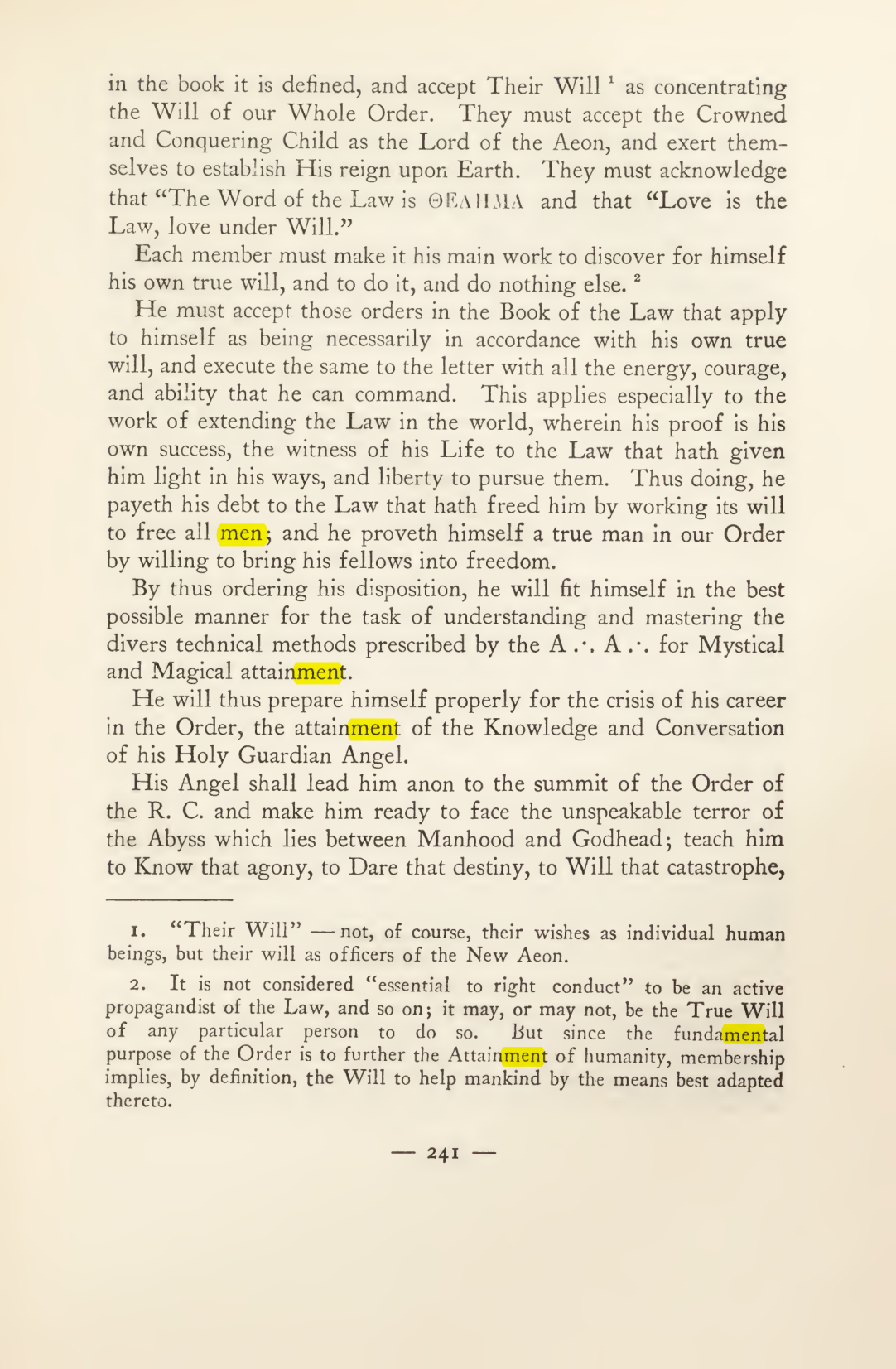 Original scan of Magick in Theory and Practice (Section 3), PDF page 37