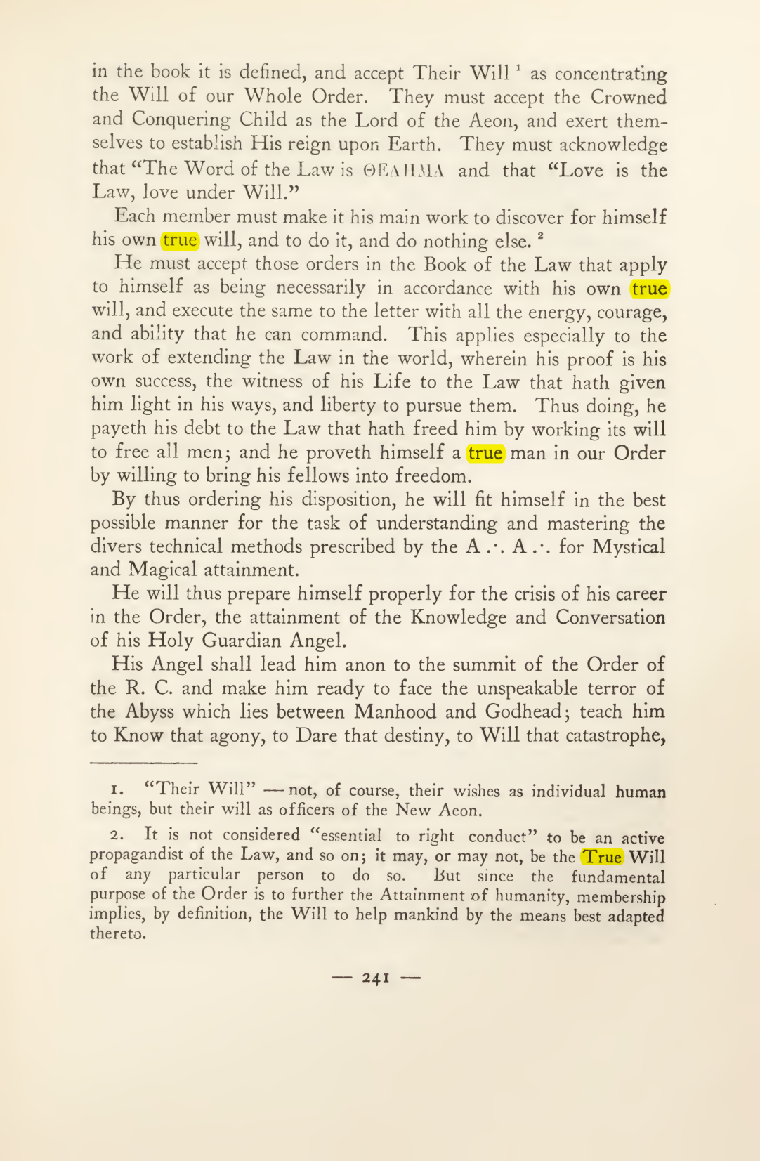 Original scan of Magick in Theory and Practice (Section 3), PDF page 37