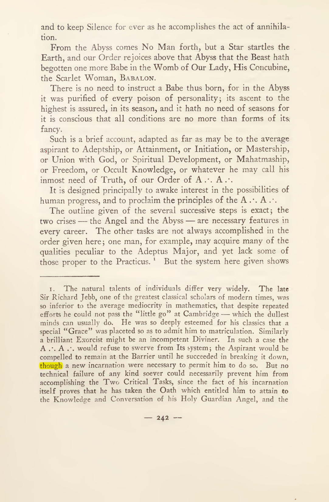 Original scan of Magick in Theory and Practice (Section 3), PDF page 38