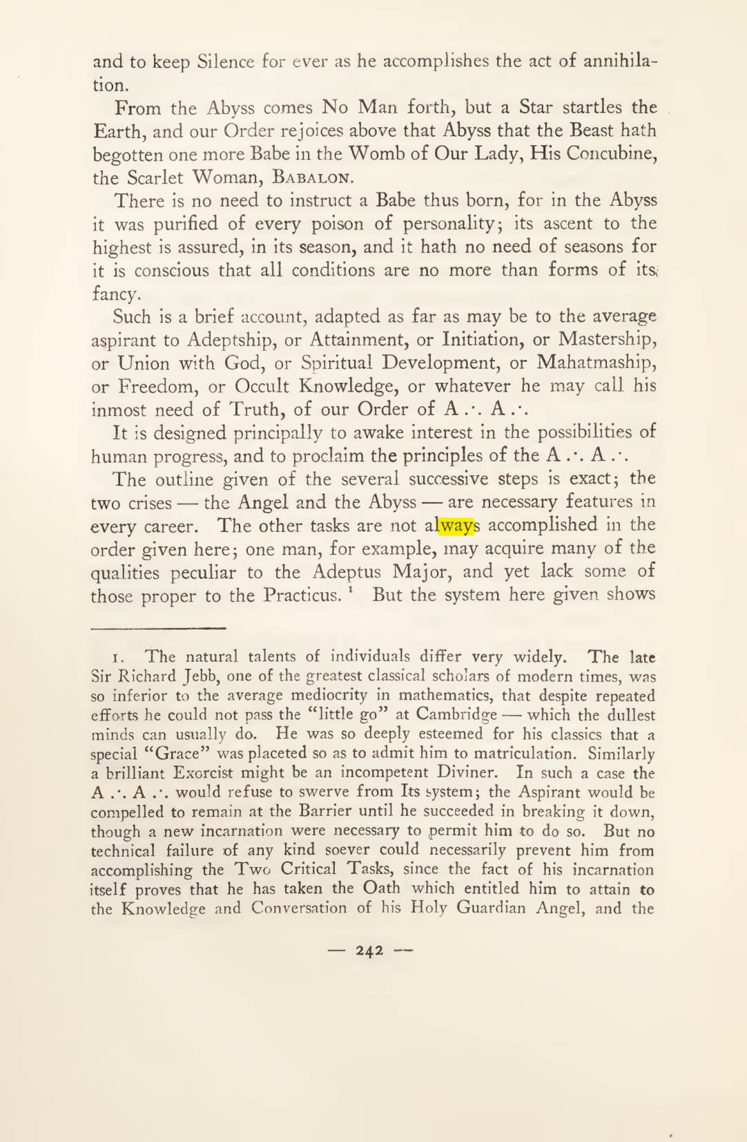 Original scan of Magick in Theory and Practice (Section 3), PDF page 38