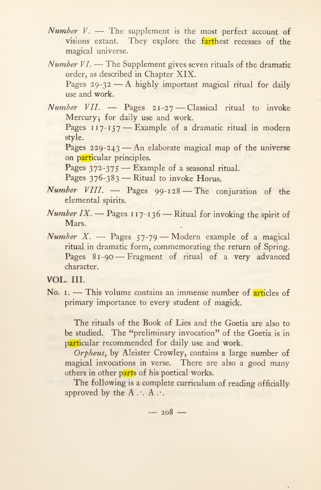 Original scan of Magick in Theory and Practice (Section 3), PDF page 4