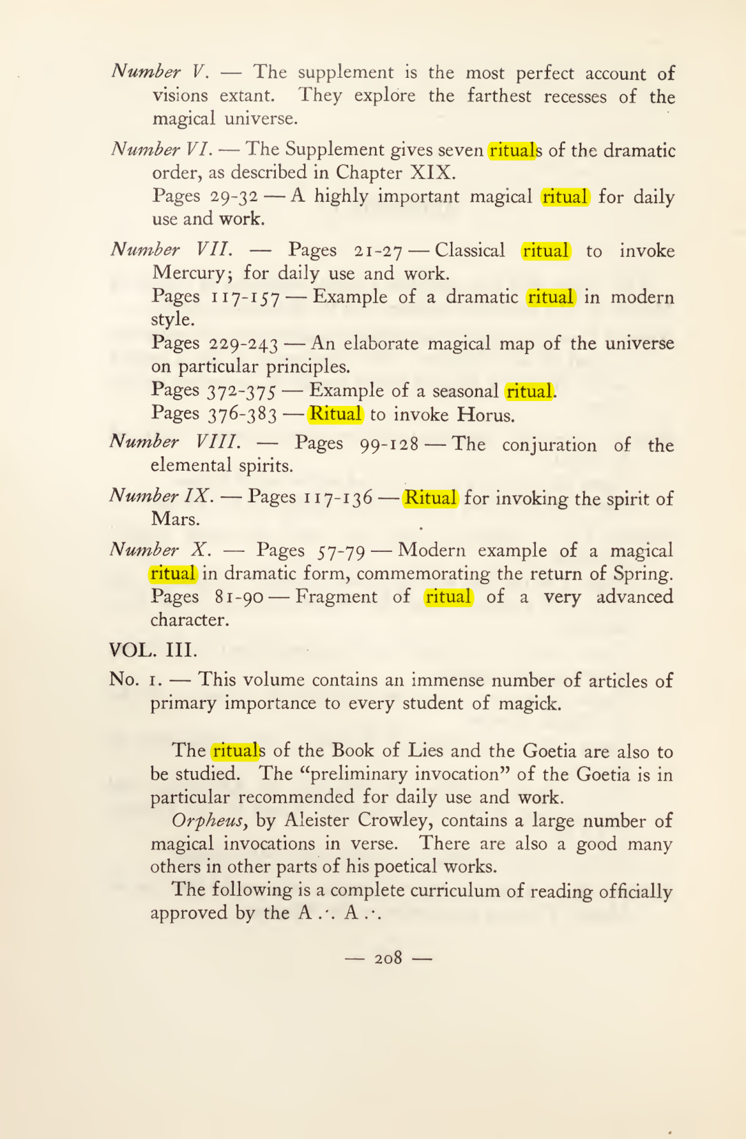 Original scan of Magick in Theory and Practice (Section 3), PDF page 4
