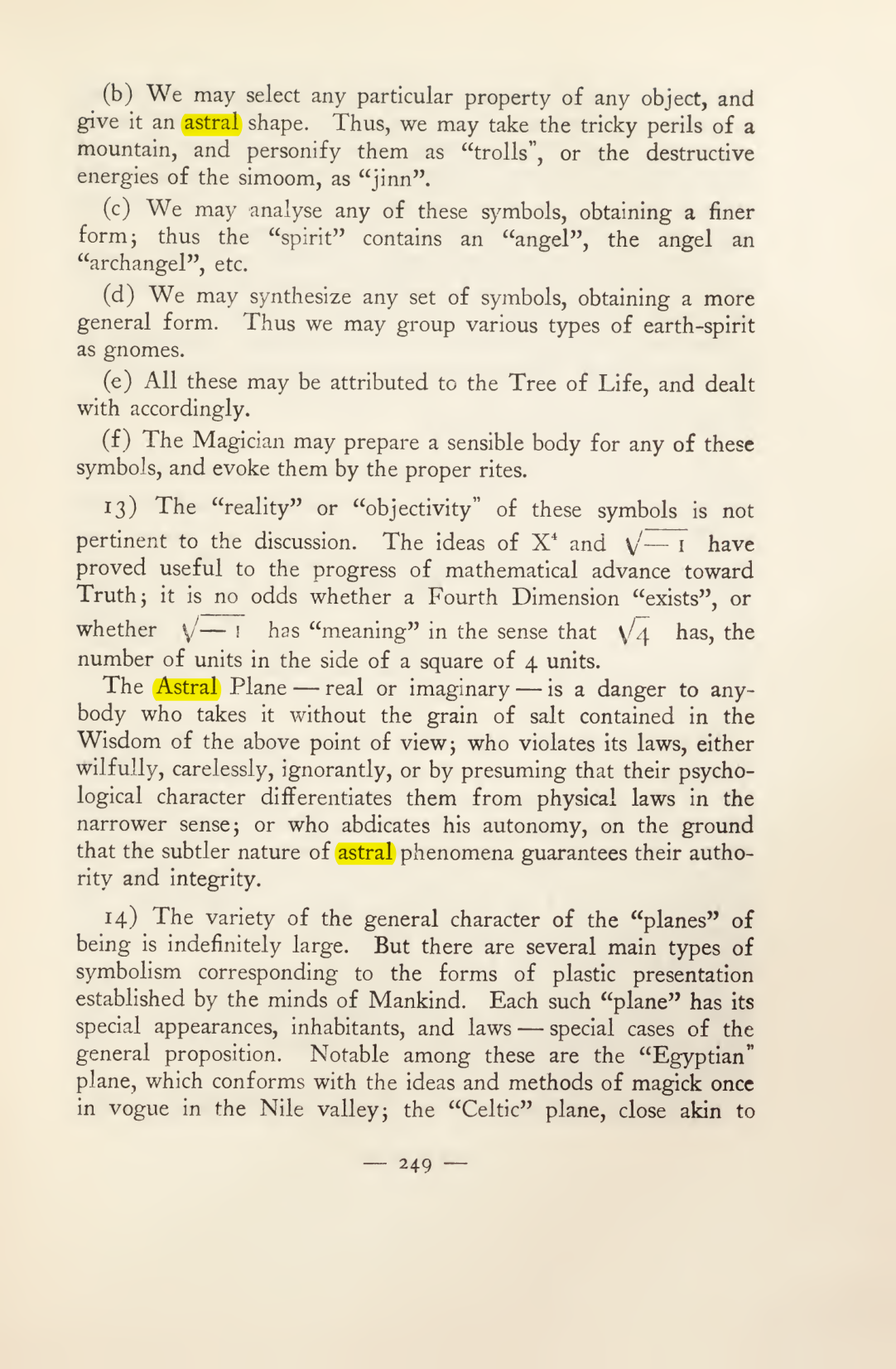 Original scan of Magick in Theory and Practice (Section 3), PDF page 45