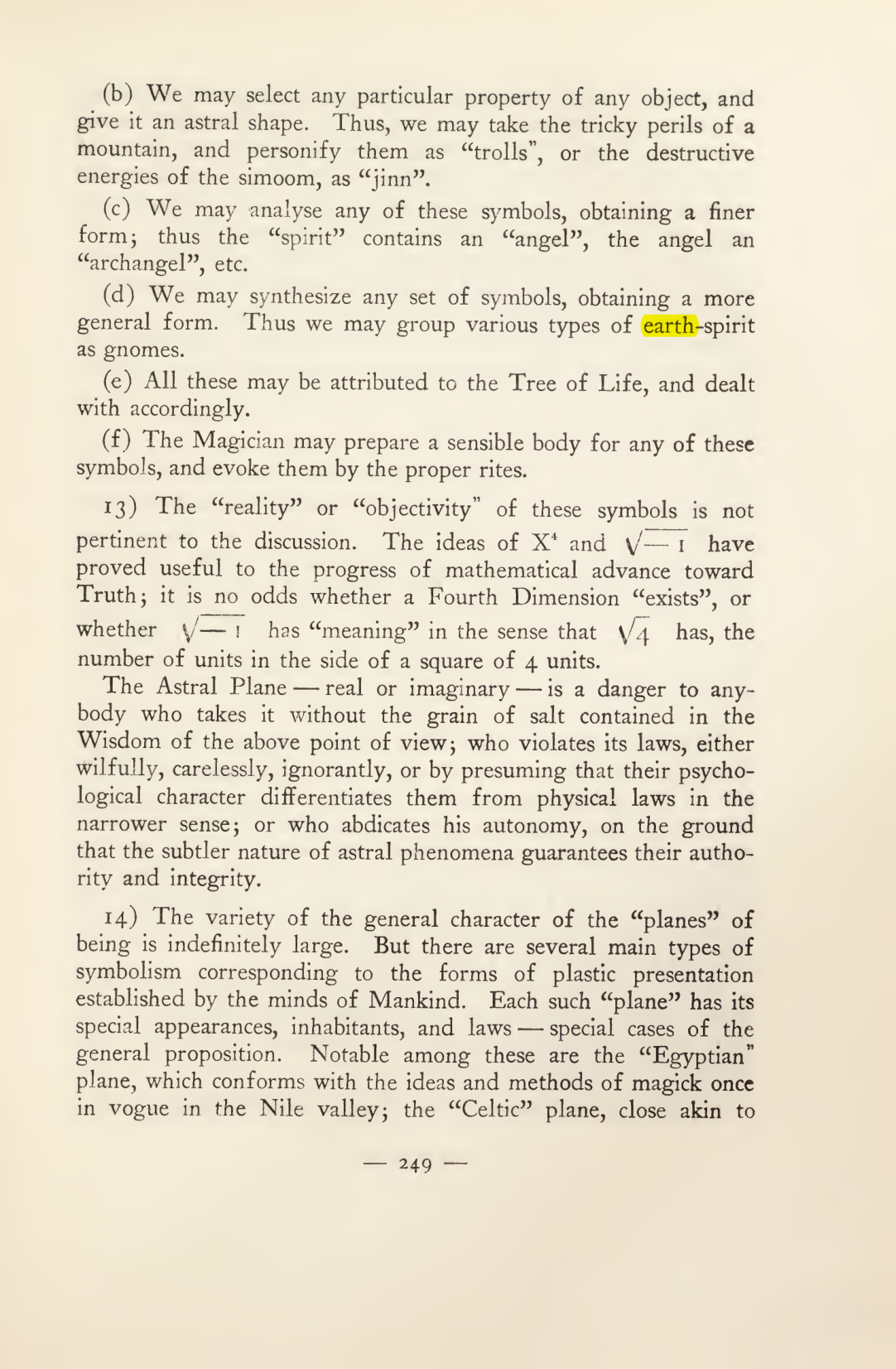 Original scan of Magick in Theory and Practice (Section 3), PDF page 45