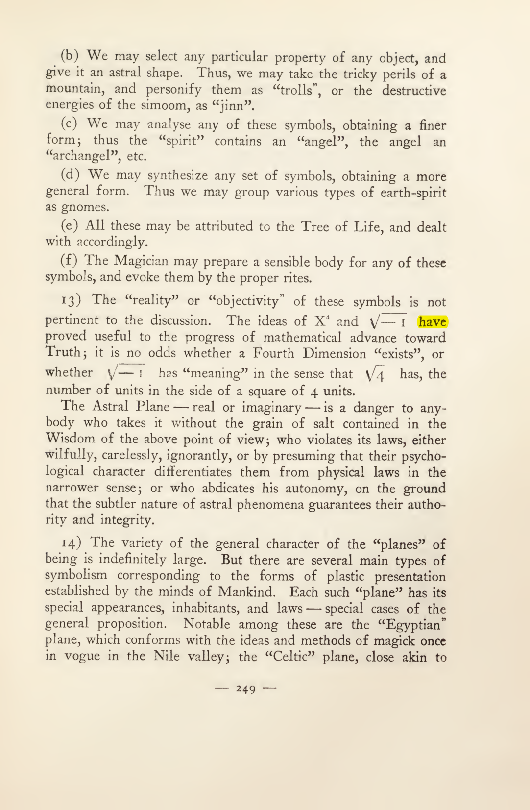Original scan of Magick in Theory and Practice (Section 3), PDF page 45