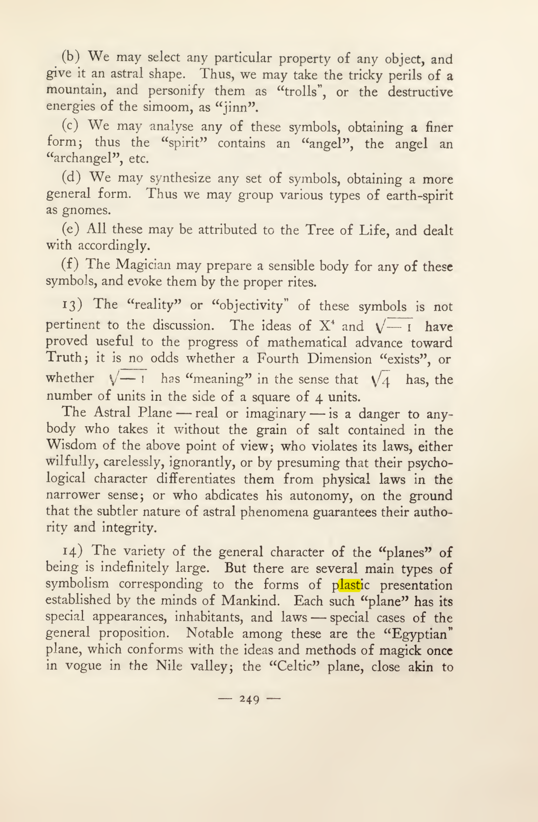 Original scan of Magick in Theory and Practice (Section 3), PDF page 45
