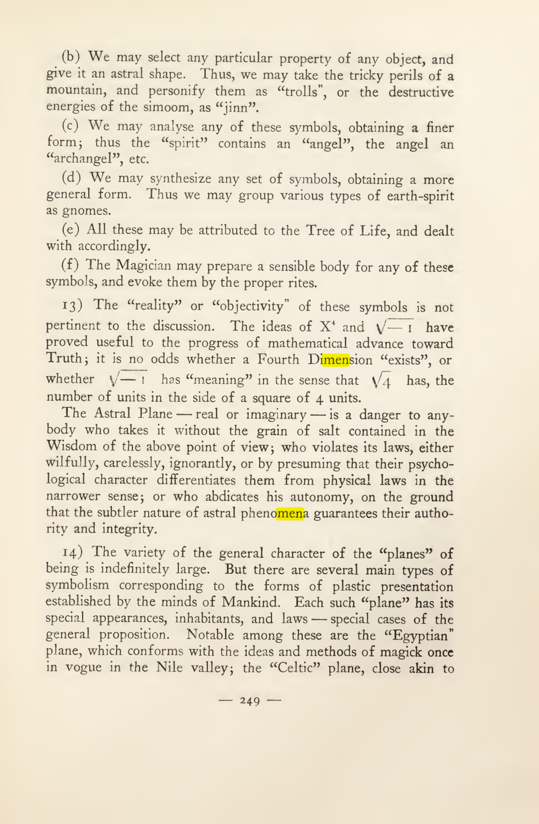 Original scan of Magick in Theory and Practice (Section 3), PDF page 45