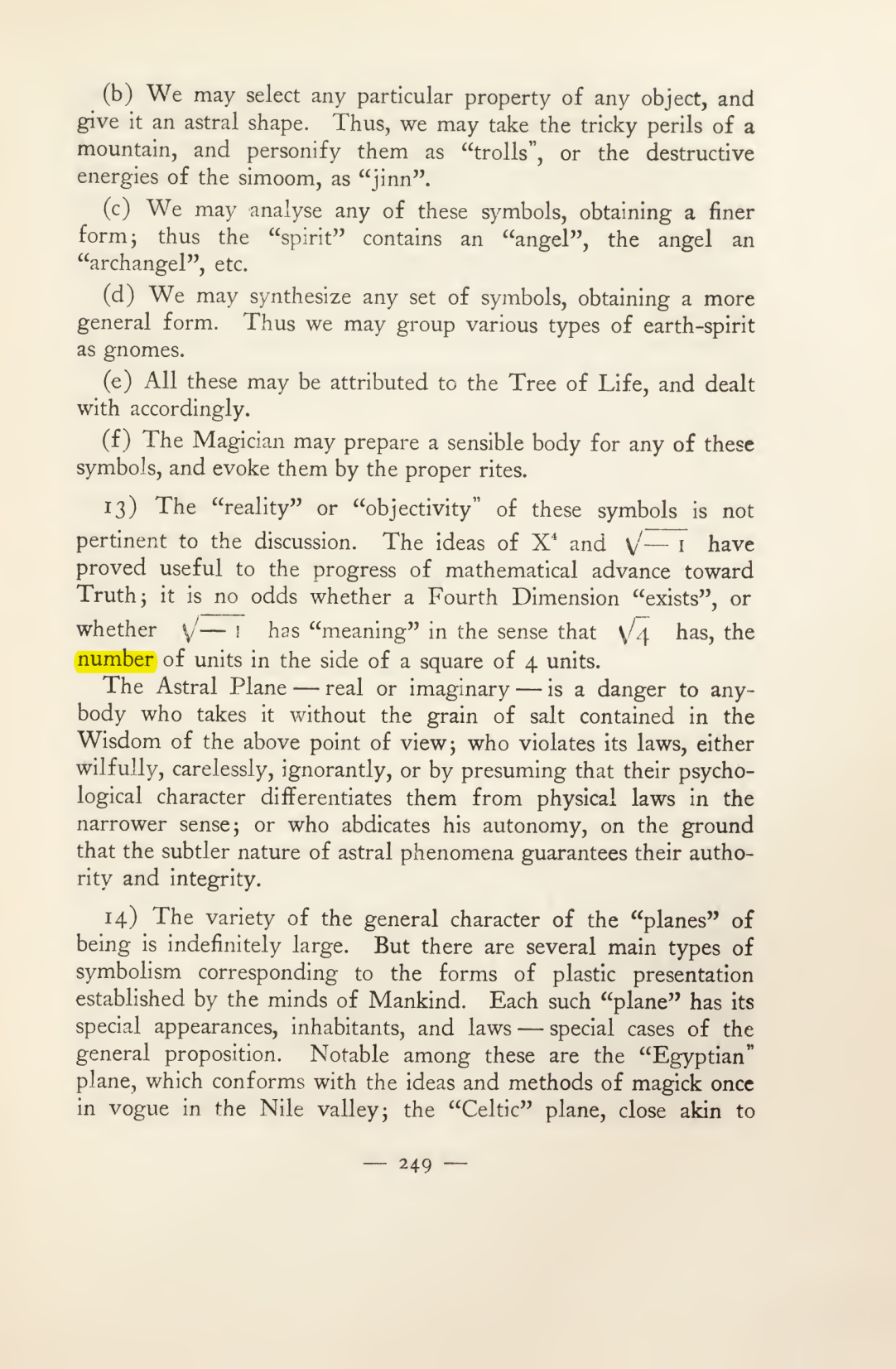 Original scan of Magick in Theory and Practice (Section 3), PDF page 45