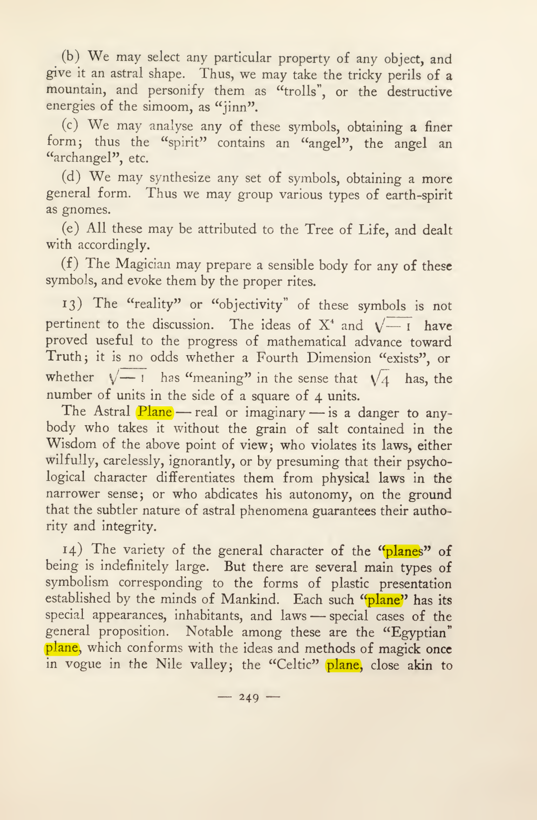Original scan of Magick in Theory and Practice (Section 3), PDF page 45