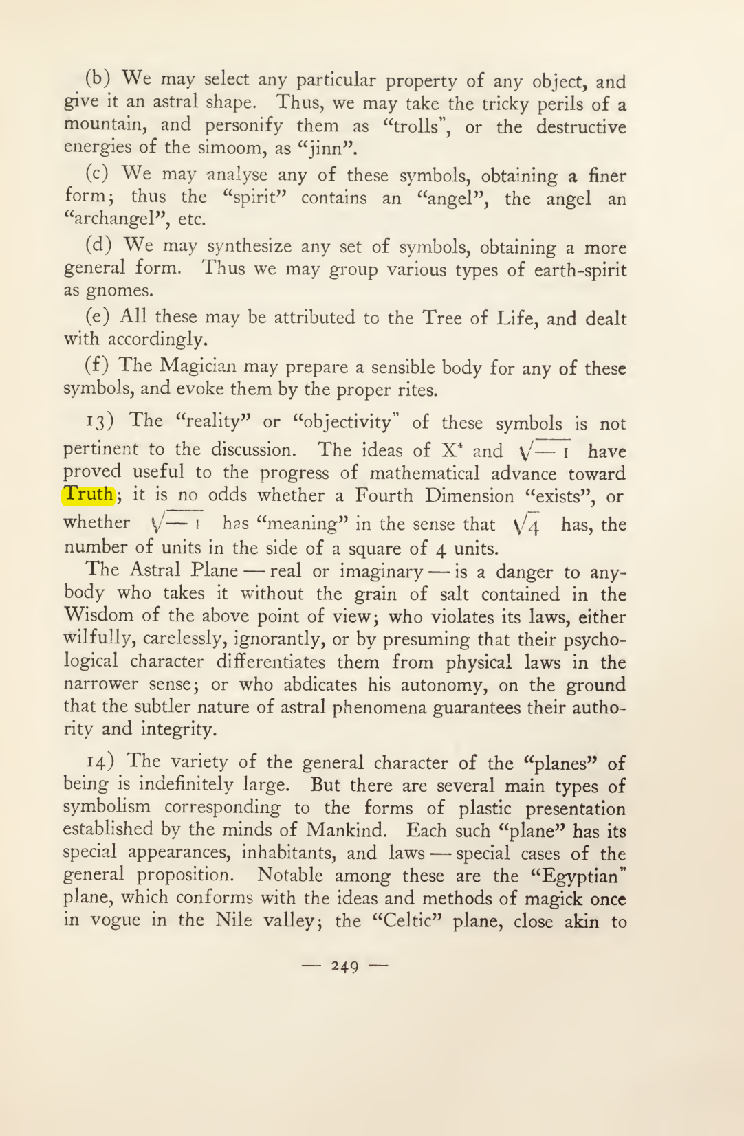 Original scan of Magick in Theory and Practice (Section 3), PDF page 45