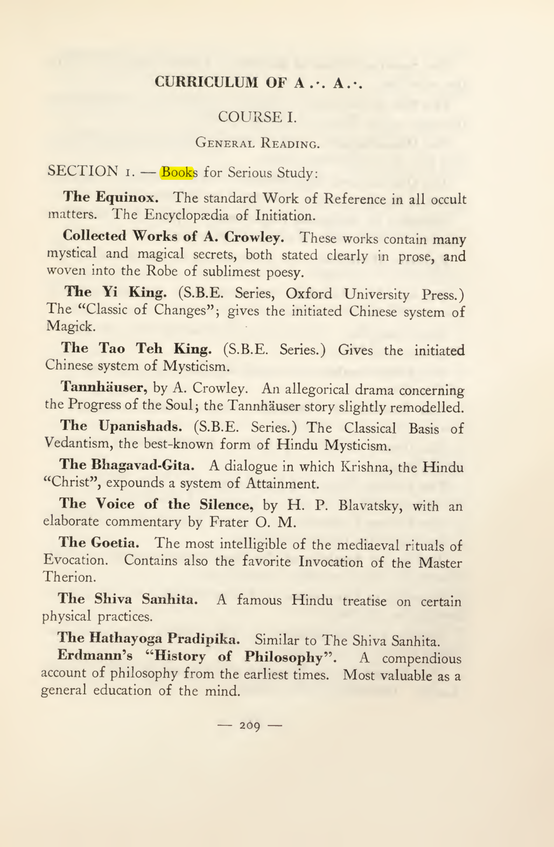 Original scan of Magick in Theory and Practice (Section 3), PDF page 5