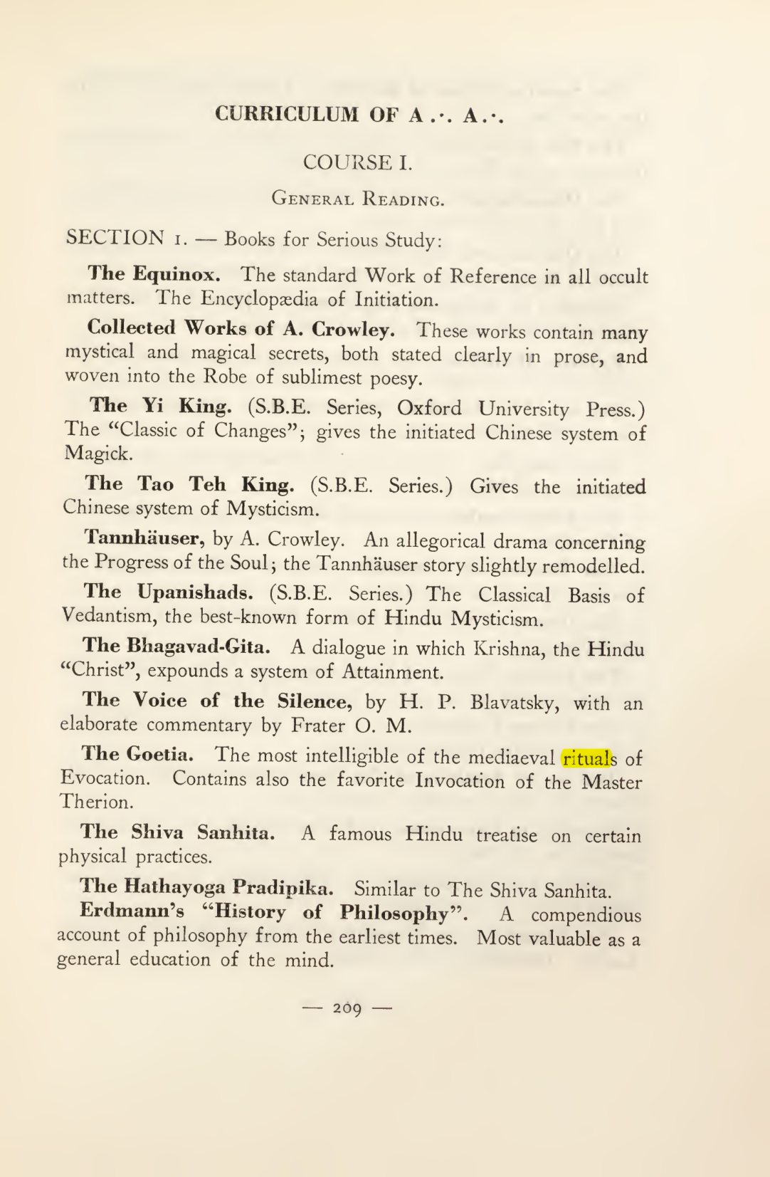 Original scan of Magick in Theory and Practice (Section 3), PDF page 5