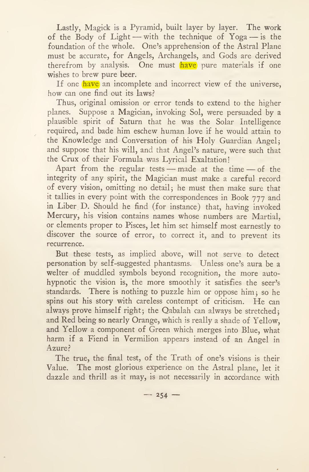 Original scan of Magick in Theory and Practice (Section 3), PDF page 50
