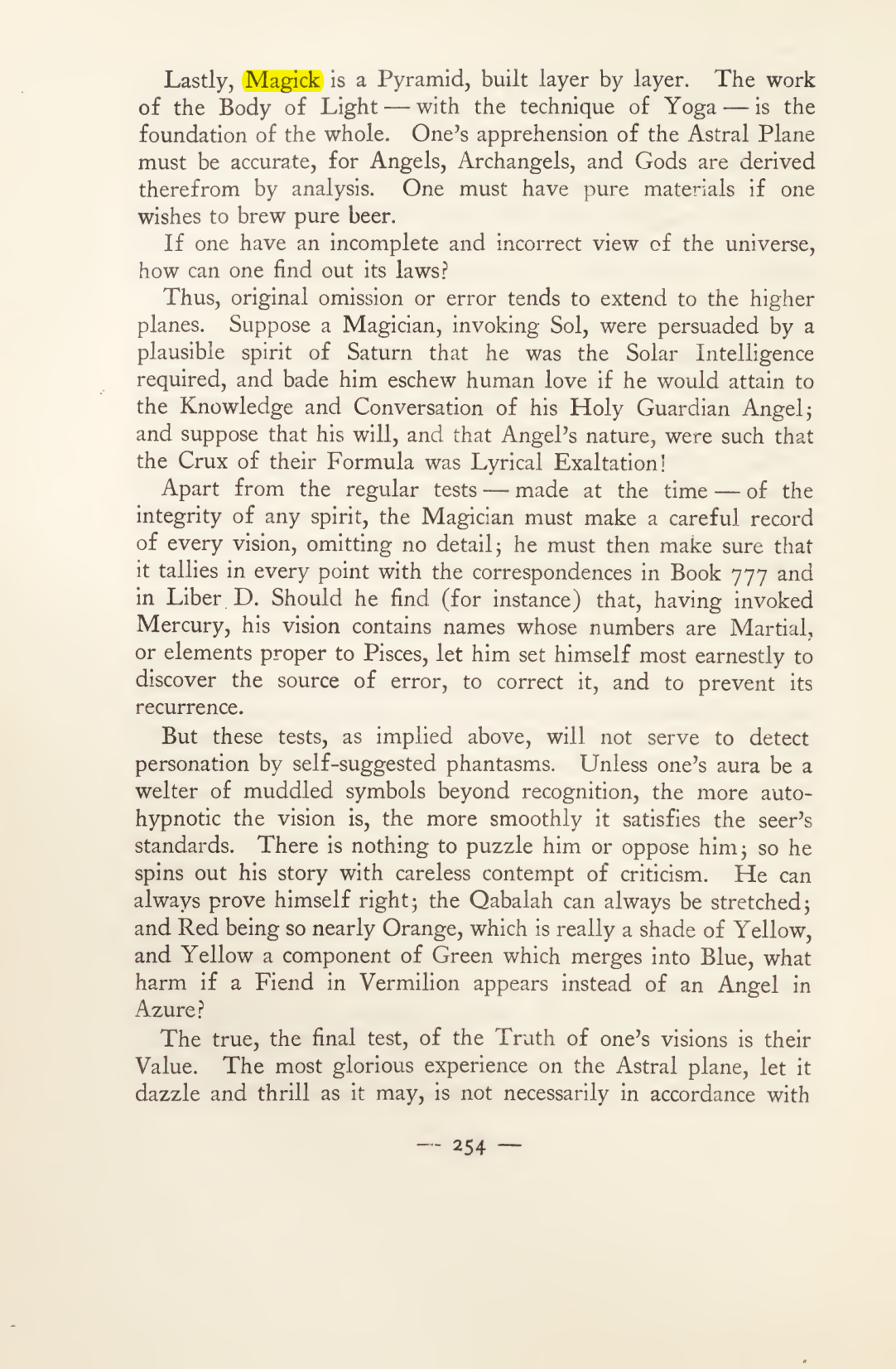 Original scan of Magick in Theory and Practice (Section 3), PDF page 50