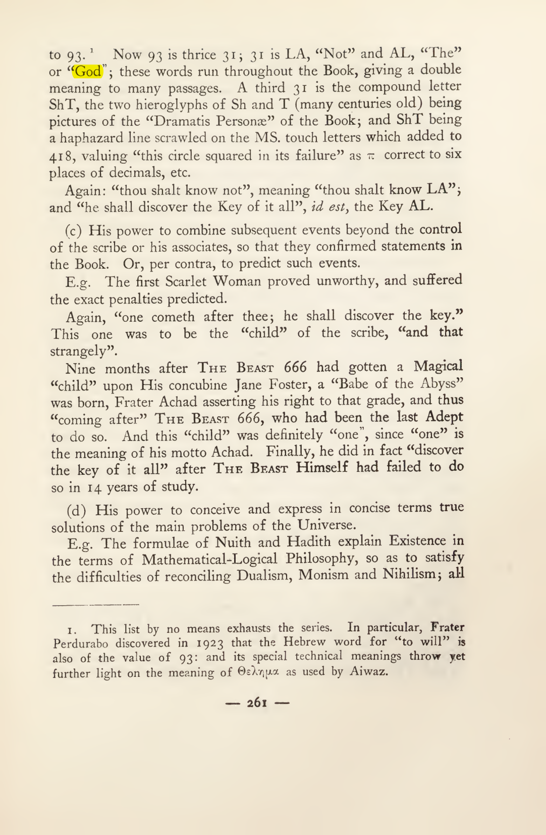 Original scan of Magick in Theory and Practice (Section 3), PDF page 57