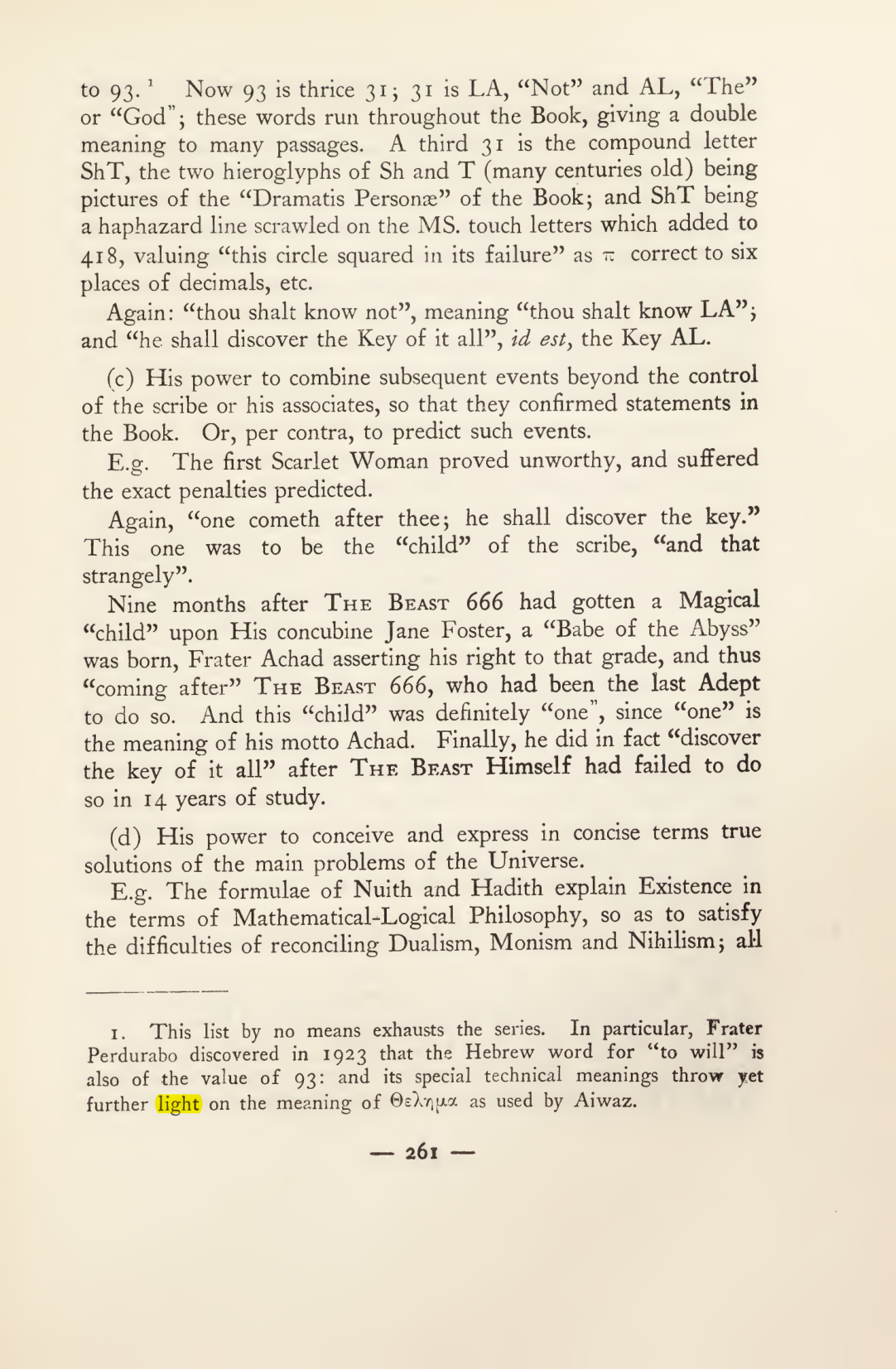 Original scan of Magick in Theory and Practice (Section 3), PDF page 57