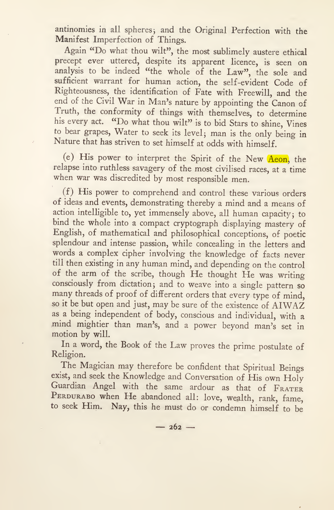 Original scan of Magick in Theory and Practice (Section 3), PDF page 58