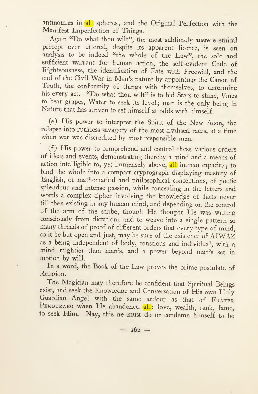Original scan of Magick in Theory and Practice (Section 3), PDF page 58