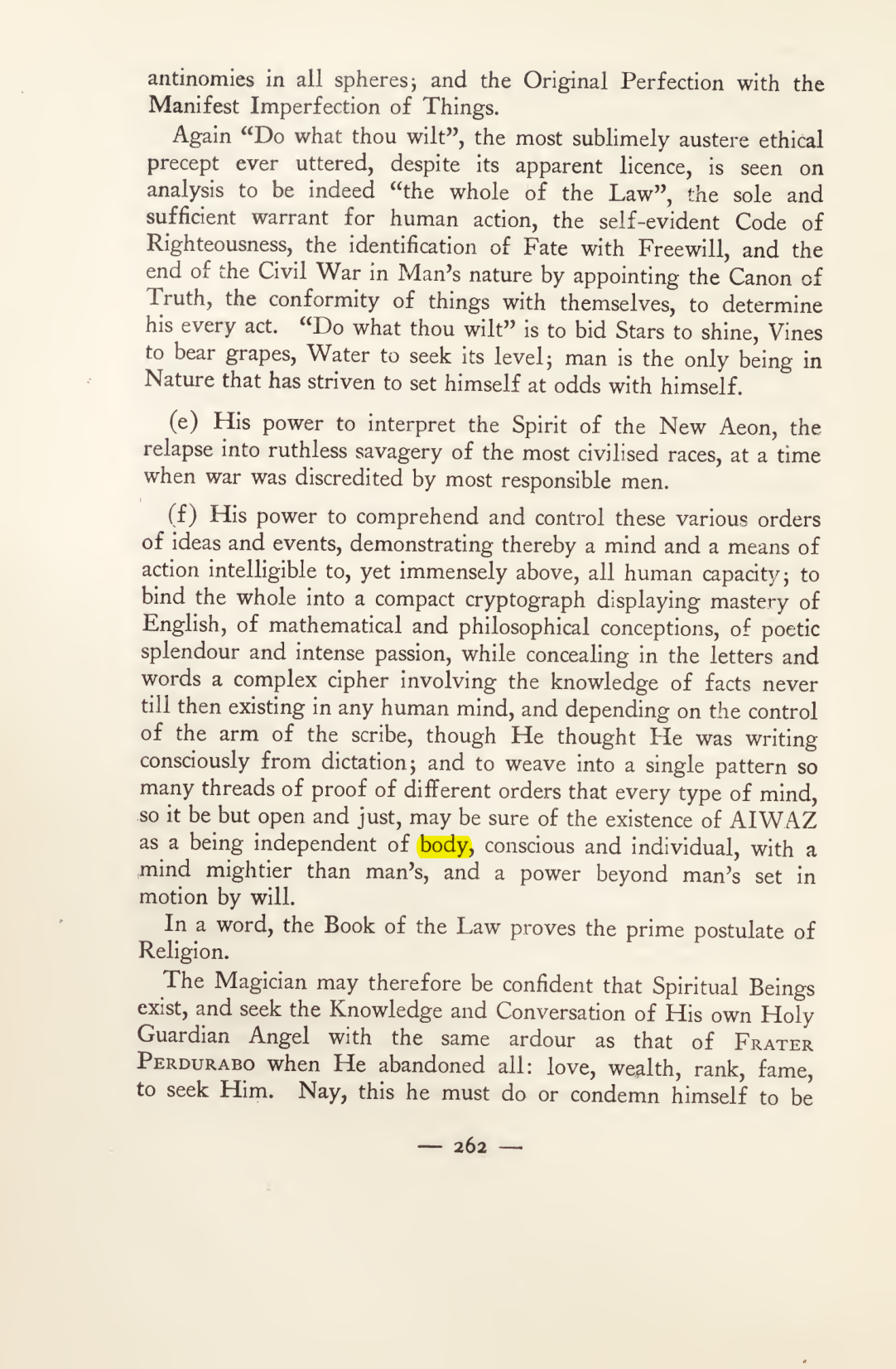 Original scan of Magick in Theory and Practice (Section 3), PDF page 58